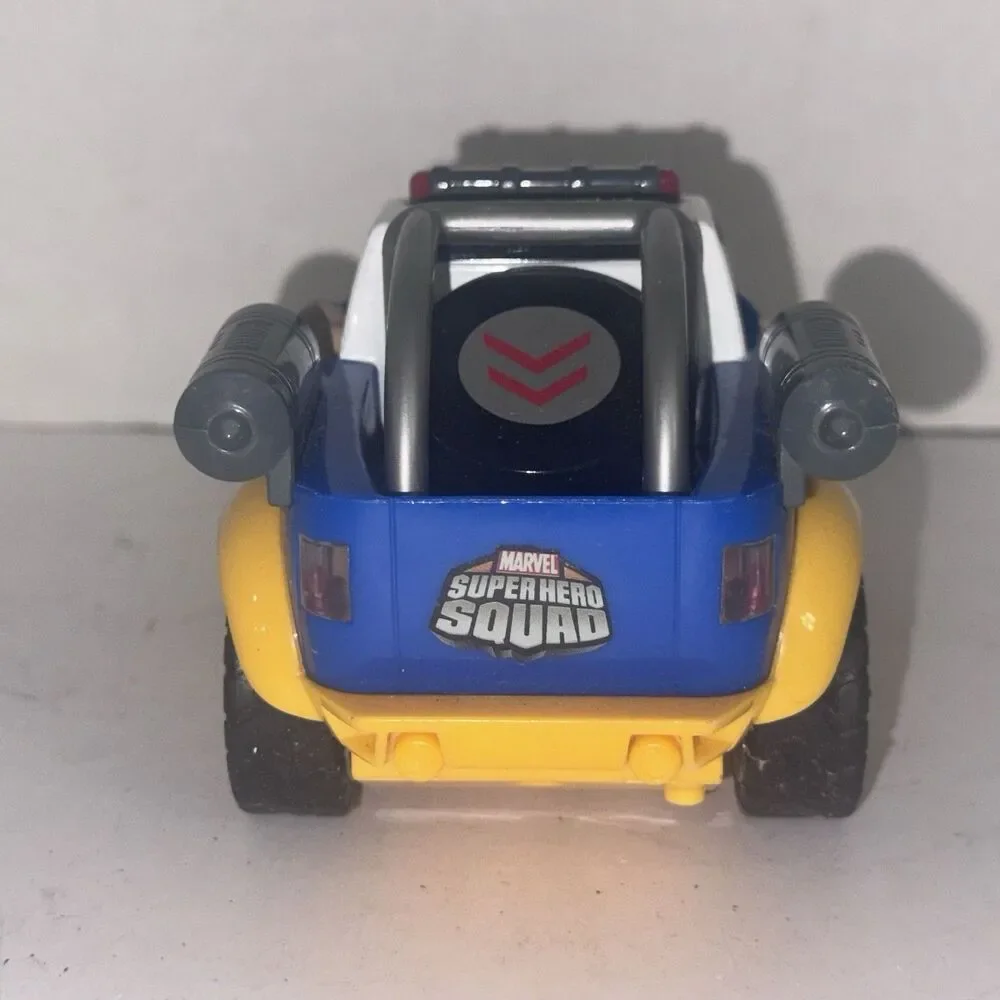 2009 Jada Marvel Super Hero Squad Wolverine Touch Tech Rescue Unit Tested Works